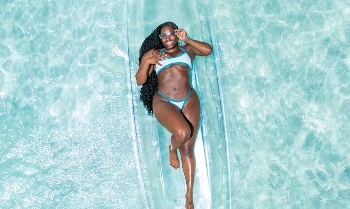 Clear Kayak Drone Photoshoot in Jamaica