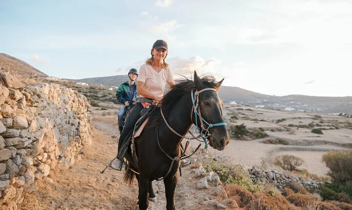 Awaken to Paros: A Scenic Morning Horseback Ride