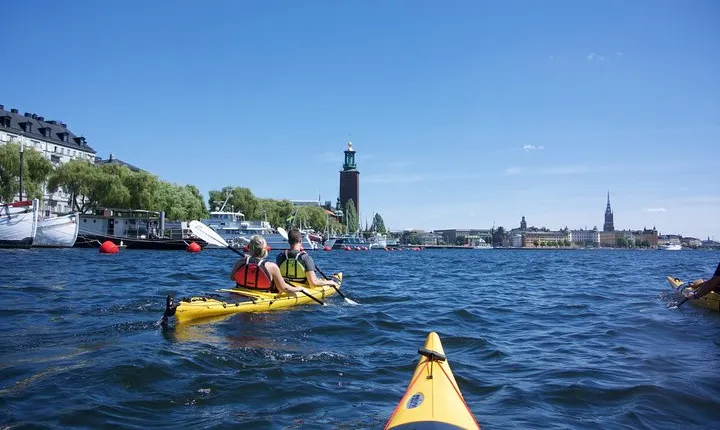 Stockholm City Evening Kayak Tour