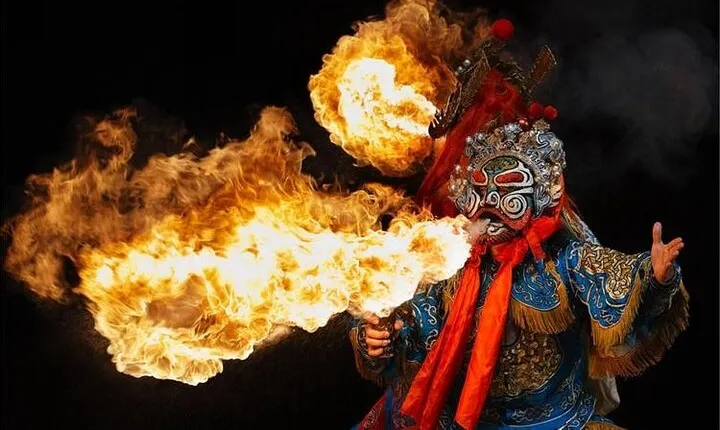 Classsic sichuan Opera at sichuan Provincial Theater