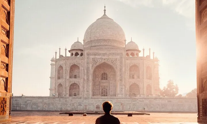 Taj Mahal at Sunrise Day Tour from Delhi by SUV Car