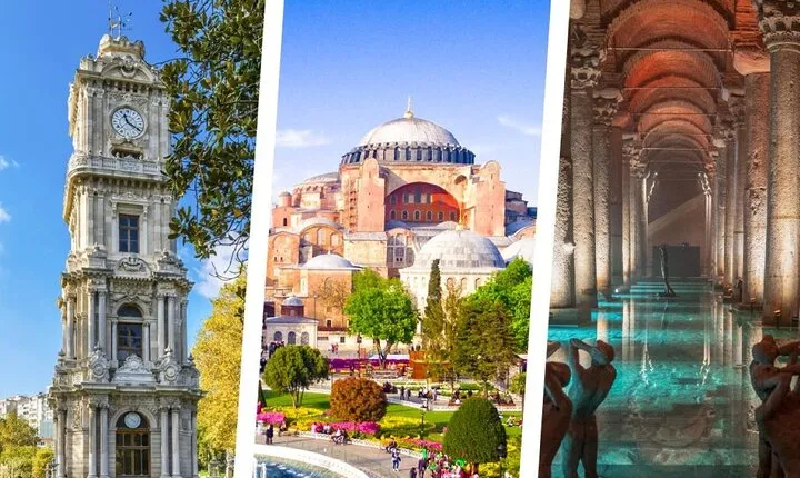 Dolmabahce Palace, Hagia Sophia and Basilica Cistern Tickets