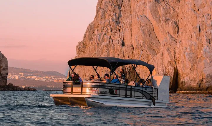 Private Luxury Pontoon Boat, Snorkel, Arch, Sunset & byond