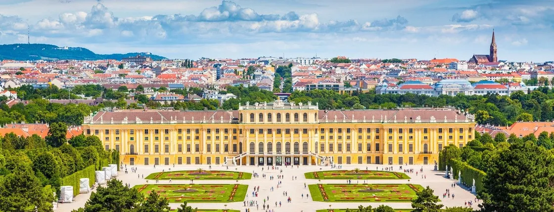 Self-guided grand tour of Schönbrunn Palace  entrance ticket