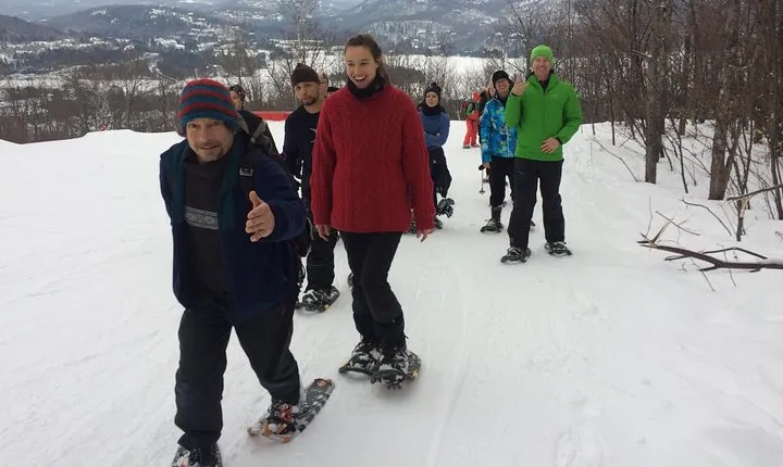 Fire Man Guided Snowshoe Tour in Mont-Tremblant