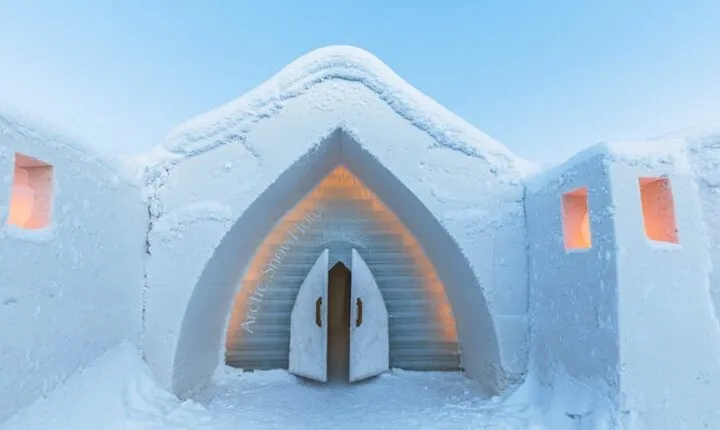 ARCTIC SNOWHOTEL the biggest in Europe