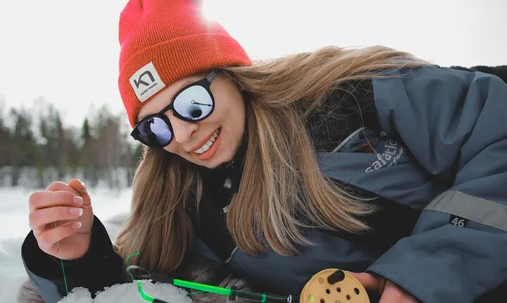 Ice Fishing -By car