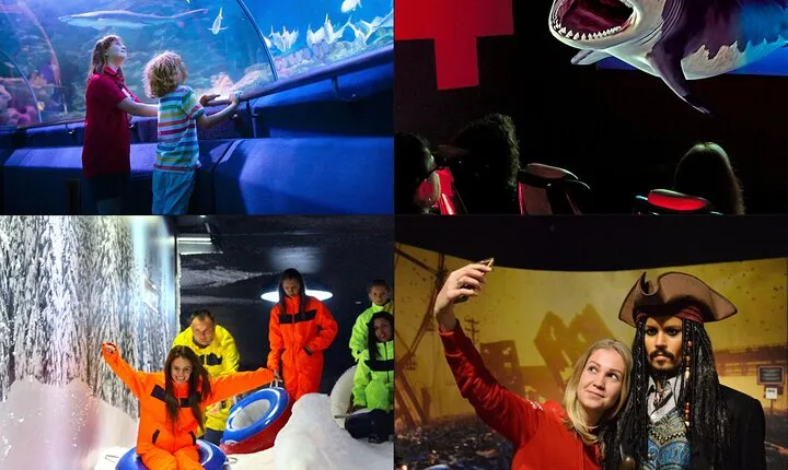 Antalya: Aquarium, Wax Museum & Combo Package Options