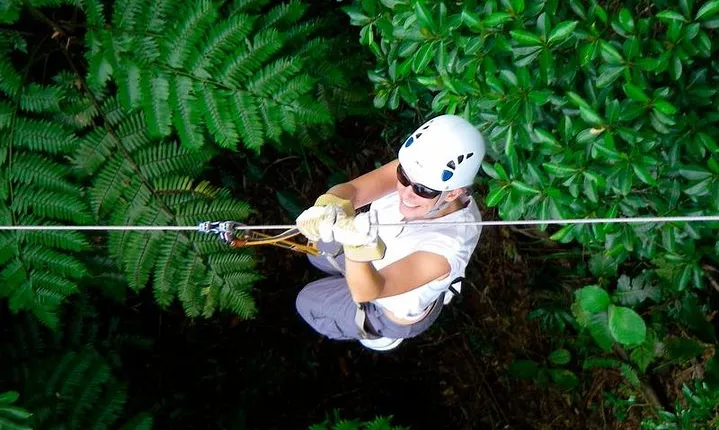 Half Day Fiji Zip-Line Tour at Pacific Harbour