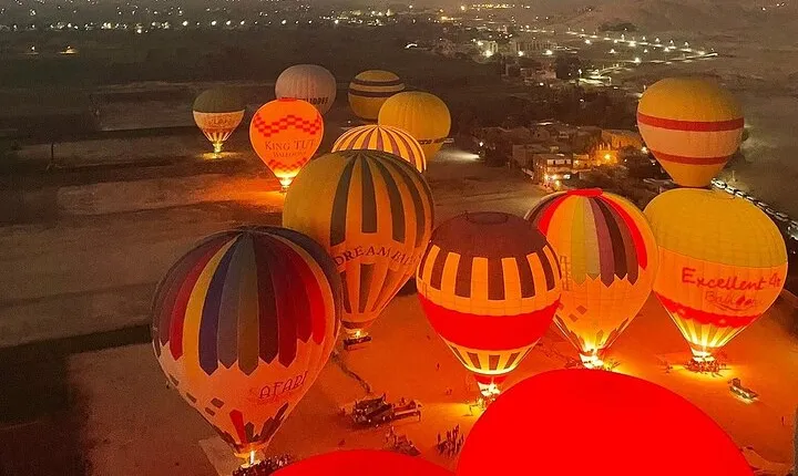 Sunrise Hot Air Balloon Ride over Luxor
