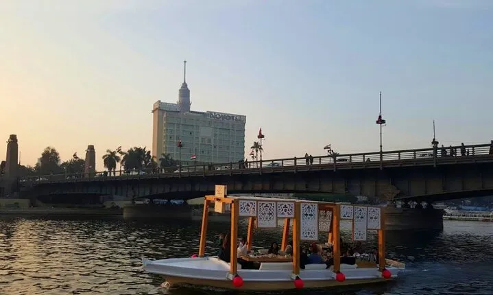 Cairo Cafelluca Nile Sailing Boat Trip Available For Breakfast, Lunch & Dinner