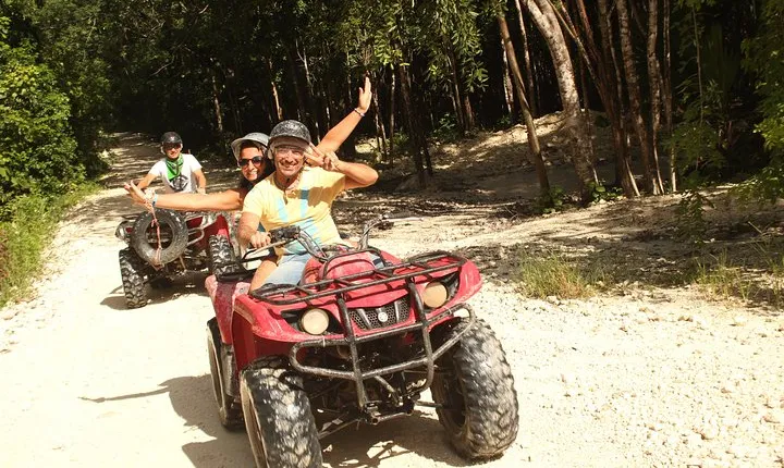 Playa del Carmen Adventure Tour: ATV and Crystal Caves