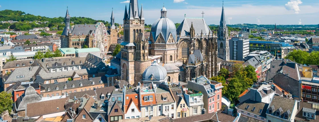Aachen old town self-guided tour
