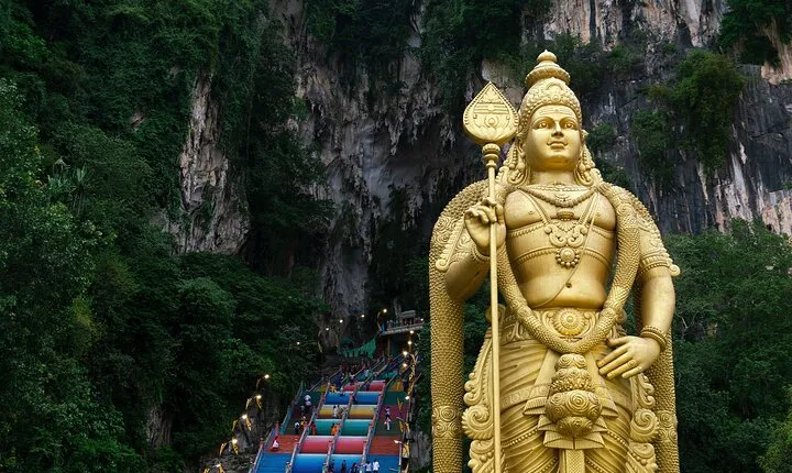 Evening Excursion to Batu Caves and Fireflies Watching Tour