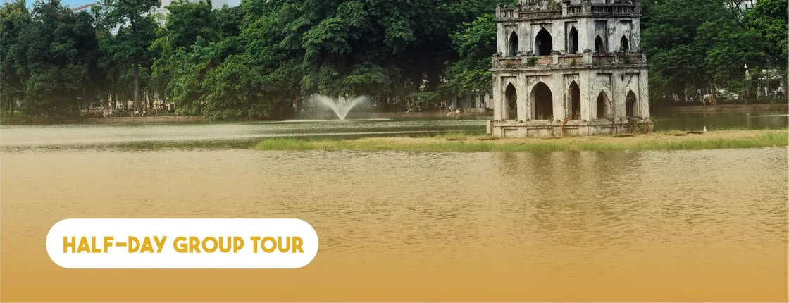 Ha Noi city of heritage with 1-hour cyclo ride half-day guided tour