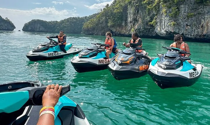 Langkawi : Premium Jet Ski Tour Including Dayang Bunting Island