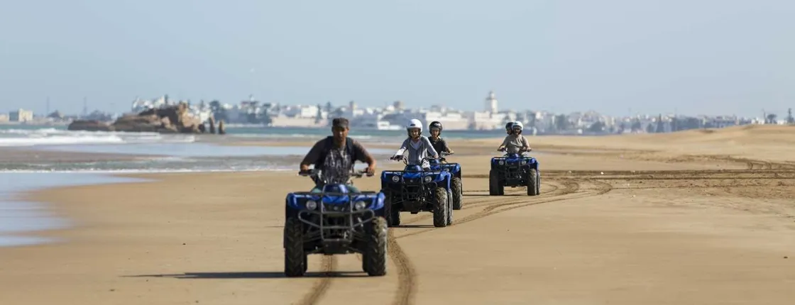 Quad bike tour in Essaouira beach