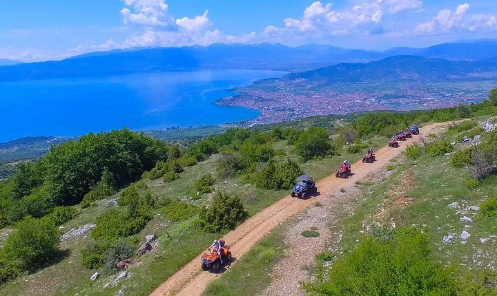 ATV Full Day Adventure through National Park Galicica Ohrid