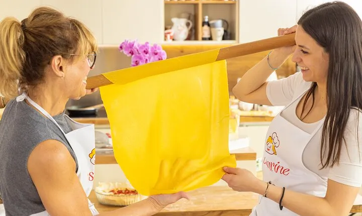Private Pasta & Tiramisu Class at Cesarina's home in Florence