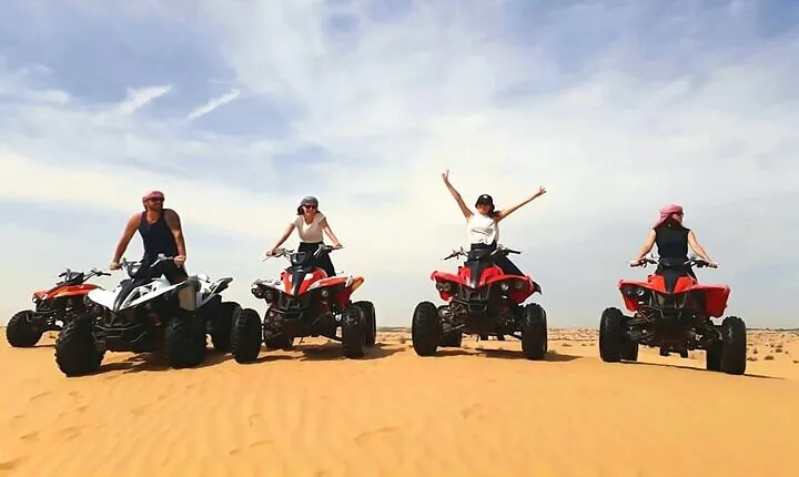 3 Hours Quad Riding, Bedouin Village and Camels in Hurghada