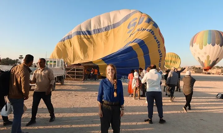 Sunrise Hot Air Balloon Tour from Luxor