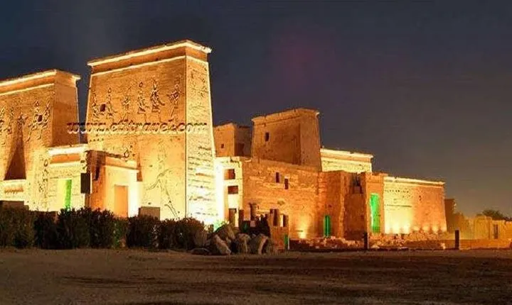 Sound and Light Show at Philae Temple