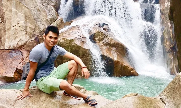 Private Guided Tour Hiking At Ba Ho Waterfall Jumping Cliff Included Lunch