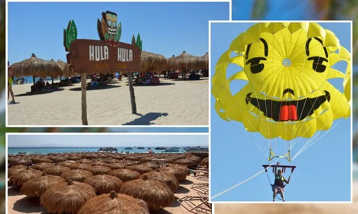 Hula Hula Island Adventure with Parasailing & Lunch - Hurghada