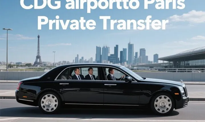Paris: Private One-way Airport Transfer to/from CDG Airport 