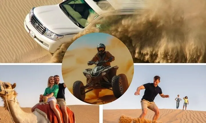 DuneBashing, CamelRide & ATV Bike Desert Safari Experince in Doha