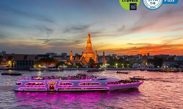5 Star Luxury Bangkok Dinner Cruise On Wonderful Pearl Cruise