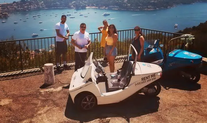 French Riviera Cities & Sightseeing Scoot Coupe Tour from Nice