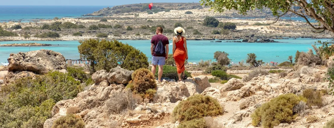 Elafonisi Island tour with Agia Sophia Cave and monastery visit