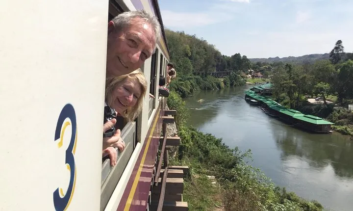 From Bangkok : Kanchanaburi Tour with Floating market Visit