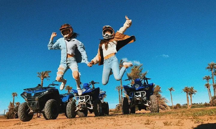 Marrakech : Quad Bike in The Palm Grove