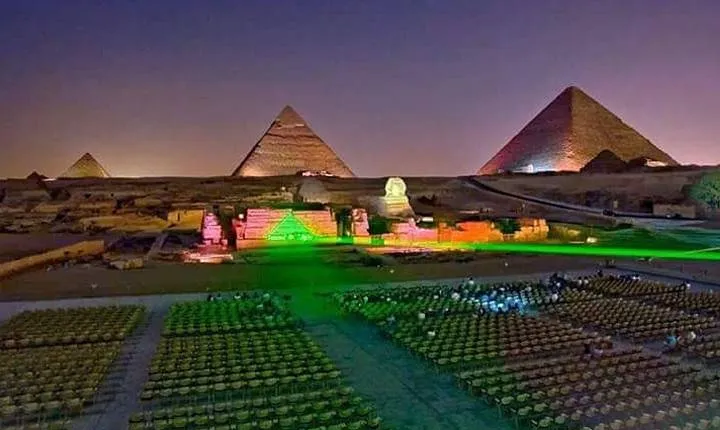 Sound & Light Show at the Pyramids