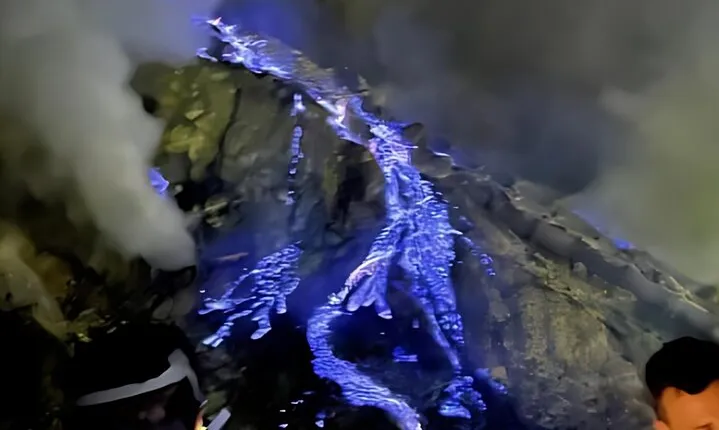 Mount Ijen Sunrise Trek :Blue Flames and Crater views