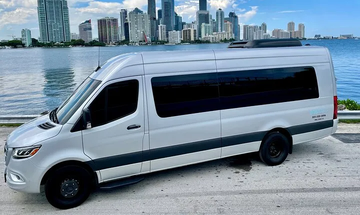 Miami Private Tour Departure Transfer Port VIP Sprinter - 305MIABUS