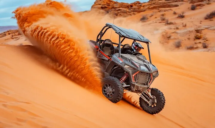 Greater Zion: Extreme Adrenaline UTV Tour in Sand Hollow
