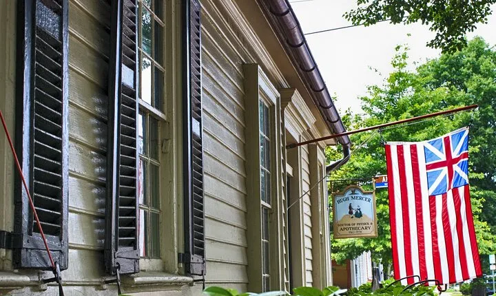 Historical Fredericksburg SmartPhone App Self Guided Walking Tour