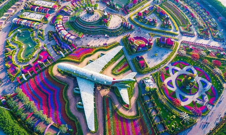 Global Village & Miracle Garden Combo Pack with Private Transfer