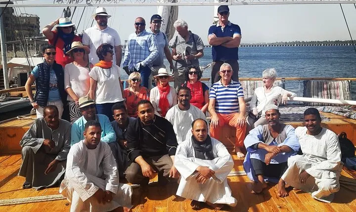 4 Days Dahabiya Nile Cruise from Aswan to Luxor