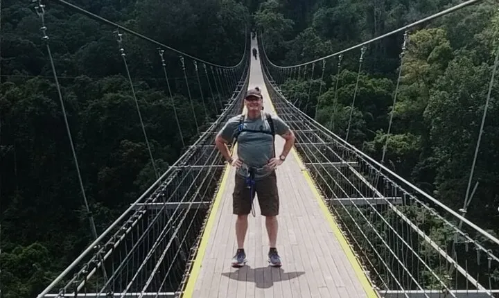 Full Day Outside Jakarta Adventure to Suspension Bridge