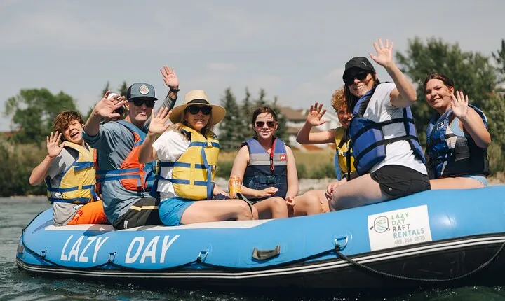 Private Self-guided River Rafting Tour in Calgary