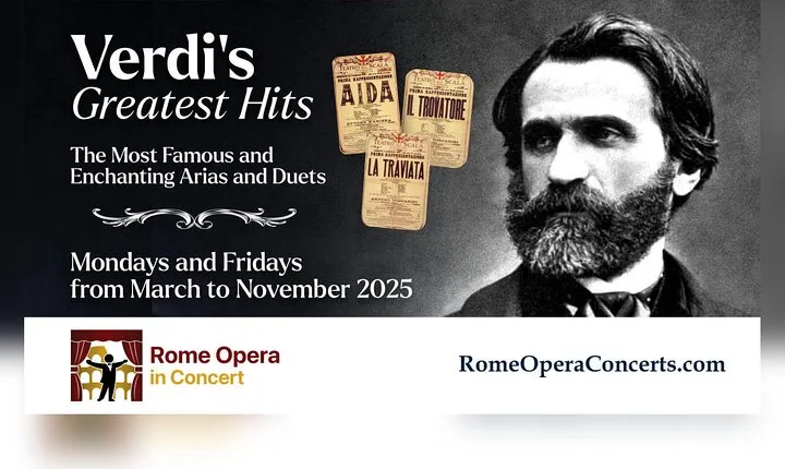 Rome: VERDI'S GREATEST HITS (Concert + Aperitif)
