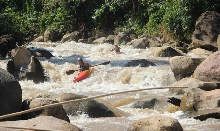 Whitewater Kayaking On The Mae Taeng River Full Day Tour Chiang Mai