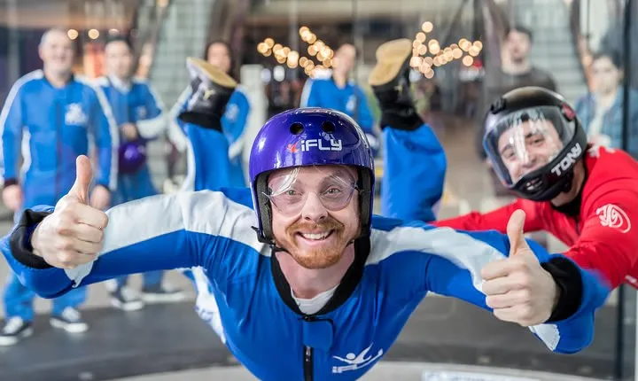 Manchester iFLY Indoor Skydiving Experience - 2 Flights & Certificate