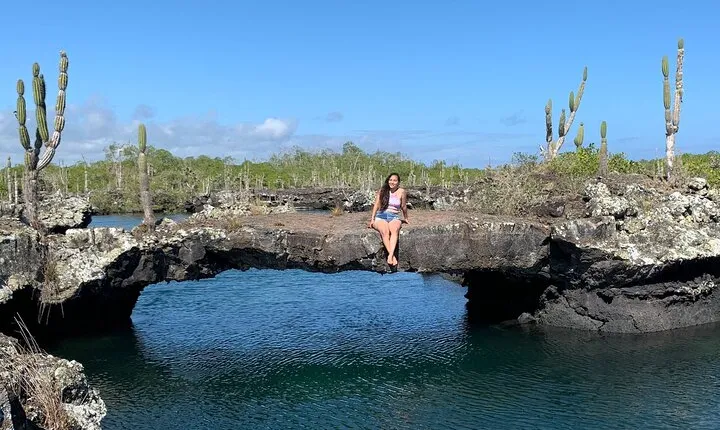 Snorkeling in Cabo Rosa Tunnels Isabela Island
