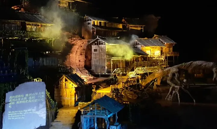 Tianmen Fox Fairy Show with Round way Private Car from WULINGYUAN Hotel 