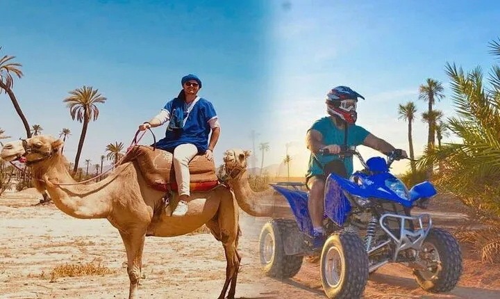 Marrakech Oasis Escape: Camel Ride & Quad Bike Adventure